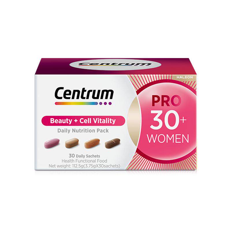 Centrum善存进阶营养包成人女士复合维生素30+岁儿茶素胶原蛋白
