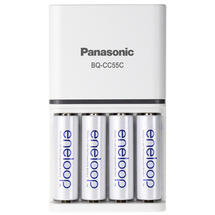 松下eneloop爱乐普爱老婆充电电池5 7号可五七号大容量充电器套装数码相机闪光灯玩具三洋AA镍氢可冲闪充电池