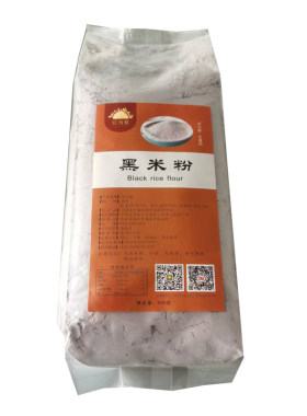 日当吾东北纯黑米粉细粉辅食蛋糕