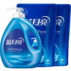 蓝月亮洗衣液 手洗洗衣液瓶装袋装组合风清白兰香正品多规格可选