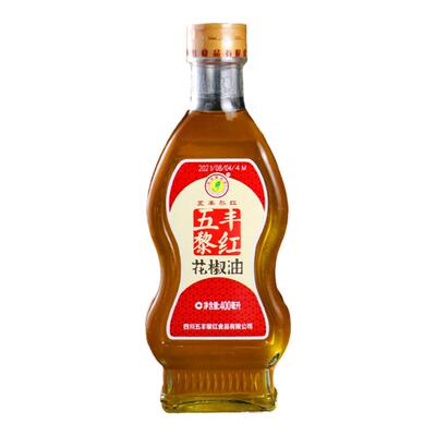 五丰黎红花椒油400ml麻椒油火锅