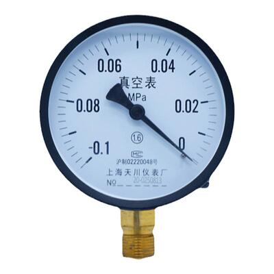 上海天川压力表yz-100真空