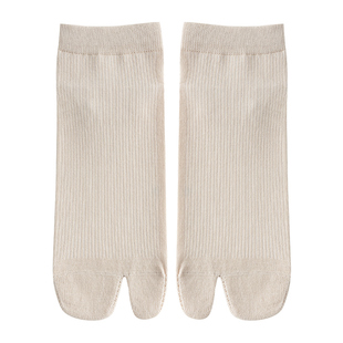 分趾袜子女短袜纯棉春秋薄款大拇指无骨二指分指袜分脚趾头木屐袜