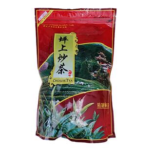 揭阳玉湖坪上潮汕特产浓香型炒青绿茶红汤柴火高山云雾雪片茶香醇