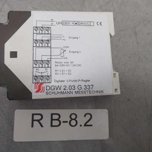 Schuhmann DGW2.03 G337 Digital Limit Switch 2-kanalig