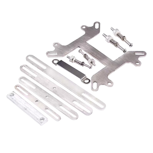 水冷扣具液冷水板固定夹电脑CPU不锈铁扣具intel AMD通用支架夹具