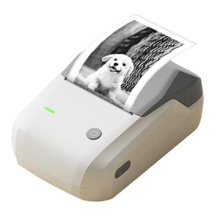 精臣B1小型手账贴纸打印机黑白动漫图像手账姓名贴防水自制小卡相片diy素材图案手持智能迷你家用标签机