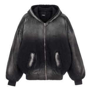 WE11DONE 女士连帽上衣外套夹棉夹克棉服银泰百货精品 301574