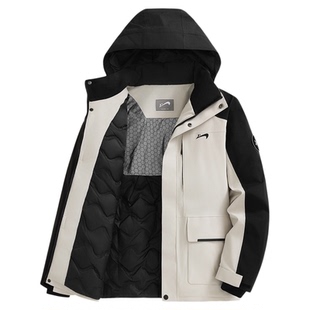 贵人鸟男士羽绒服男款冬季2025年羽绒服外套男装棉服爸爸冬装外套