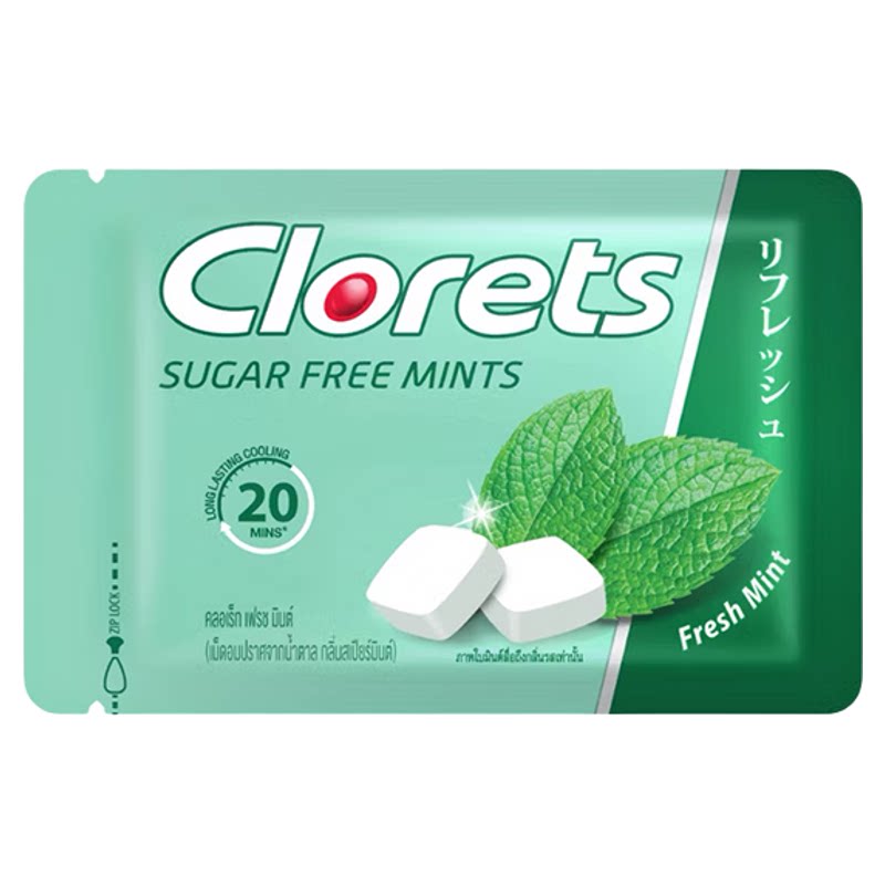 泰国711clorets无糖西瓜薄荷糖