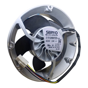 全新原装日本SERVO D1751S24B8CP329 24V 3.4A 4线ACS880风机风扇