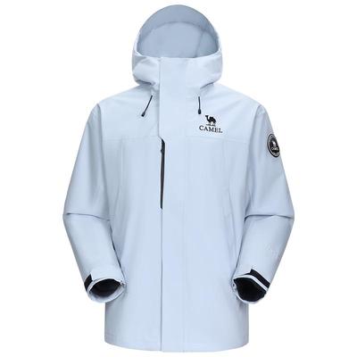 骆驼冲锋衣三合一鹅绒羽绒服外套