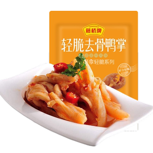 藤桥牌温州特产宿舍小吃零食轻脆去骨鸭掌300g