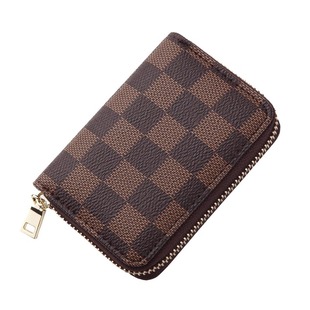 真软皮防消磁卡包女士多卡位大容量高档拉链证件驾驶证卡片收纳包