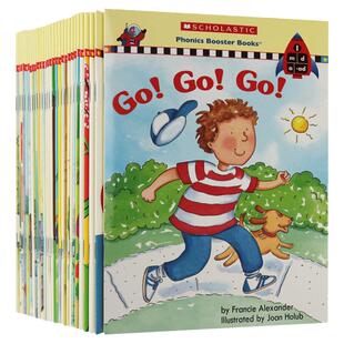 点读版 美国学乐英语自然拼读分级绘本36册 配Talking Pen智能点读笔 英文原版 Scholastic Phonics 儿童英语入门教材进口英语书籍