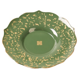 盈德堂纯铜创意洒金杯垫家用办公室招待会泡茶莲花茶垫小号茶杯托