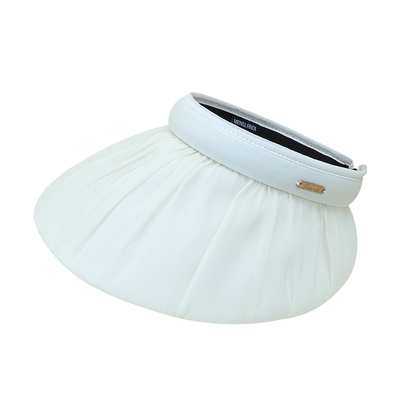 夏季加大帽檐防晒防紫外线空顶帽