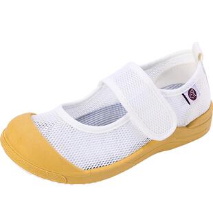 儿童帆布鞋女童夏季透气小白鞋幼儿园室内鞋女宝宝鞋子小童布鞋男