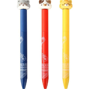 故宫文具宫猫旋转解压笔国风文创手账文具创意旋转减压玩具中性y