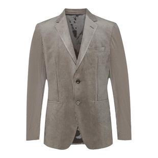 [灯芯绒]ROBERTA诺贝达男装男士西服秋季新款商务休闲纯色西装男