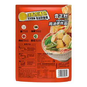 合正然原味原汤老母鸡汤银丝面粉丝方便速食夜宵饱腹面条粉丝
