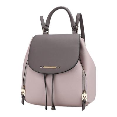 mia k collectionKimberly Backpack - blush-charcoal 【美国奥