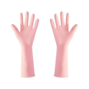 家庭通用丁腈手套1双清洁家务手套防穿刺厨房洗碗手套加厚不易破