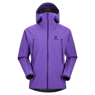 KAILAS凯乐石MONT X全天候硬壳冲锋衣GTX暴雨防水专业登山外套男