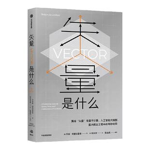 矢量是什么 罗宾 阿里安霍德著 揭秘“矢量”在量子计算 人工智能大模型 航天航空工程中的奇妙应用 中信出版社图书 正版