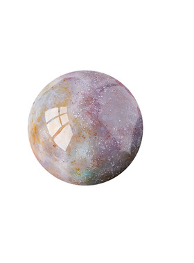 天然海洋碧玉球玛瑙玉髓水晶景石球家居摆件装饰品