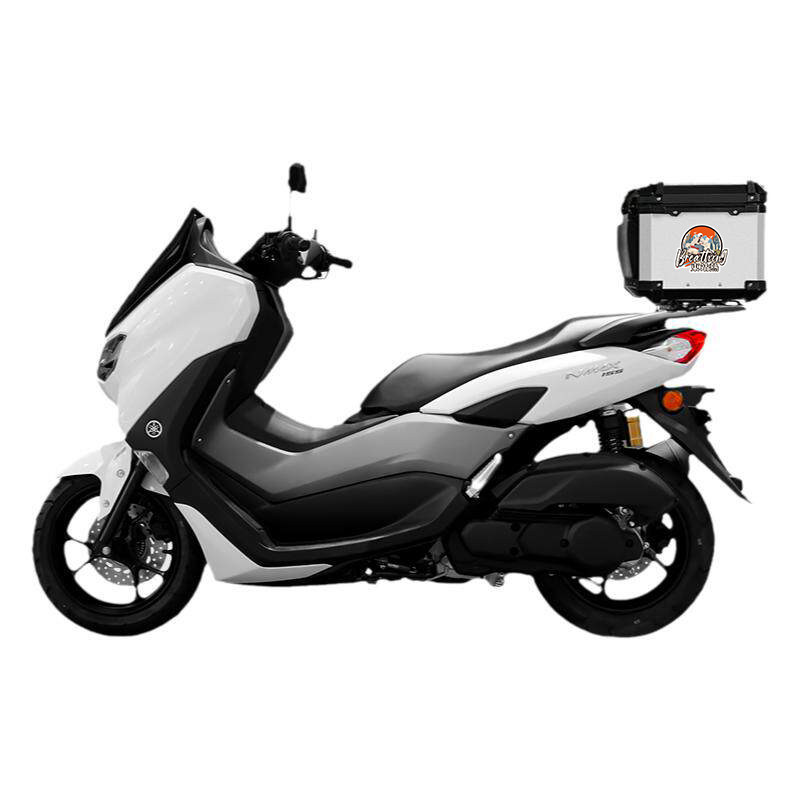 适用于雅马哈NMAX155摩托车铝合金后尾箱XMANX300改装尾架后备箱