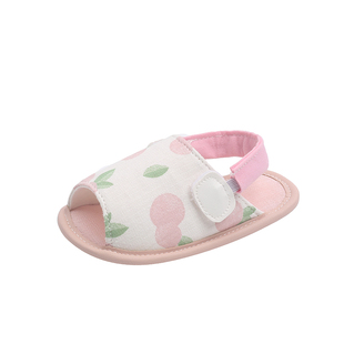 宝宝拖鞋夏季室内防滑春秋女孩1-3岁婴儿软底四季家用儿童布拖鞋