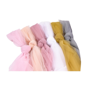 仙女云雾纱ins超柔软透明梦幻网红纱布料纯色细网孔白色蕾丝面料