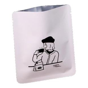 进口挂耳咖啡包装袋一次性便携牛皮纸铝箔袋自制手冲咖啡滤袋定制