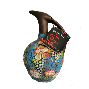 格鲁吉亚原瓶进口手工制作陶罐红酒  saperavi干红 酒柜收藏品