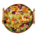 韩小欠自己炸多合一彩色油炸虾味大虾片零食休闲小吃膨化食品年货