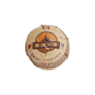 大益2007年V93沱高端熟茶250g/沱