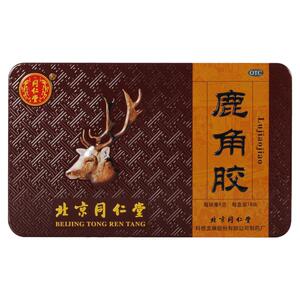北京同仁堂鹿角胶6g*18块/盒血虚头晕虚劳消疲腰膝酸冷官网