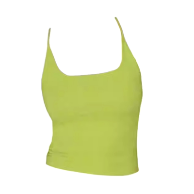 瑜伽背心女韩国健身聚拢防震细带一体胸垫外穿时尚美背跑步文胸