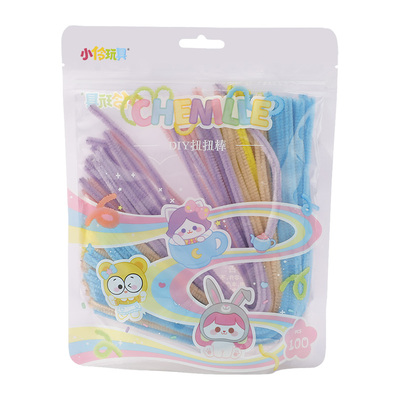 小伶玩具扭扭棒花束手工diy材料