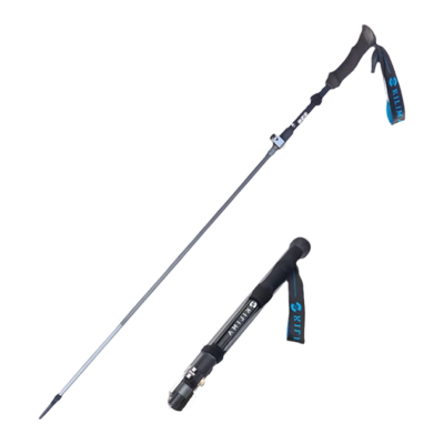 KILIMA铝合金折叠登山杖金属卡扣