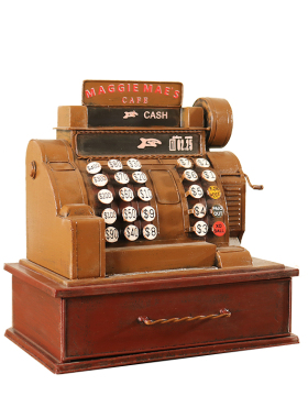 铁艺复古怀旧模型收银机