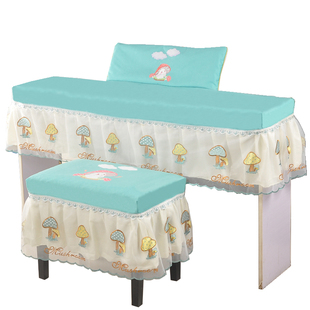 双排键琴罩防尘罩适用雅马哈ELB02吟飞RS800/760电钢琴盖布简约