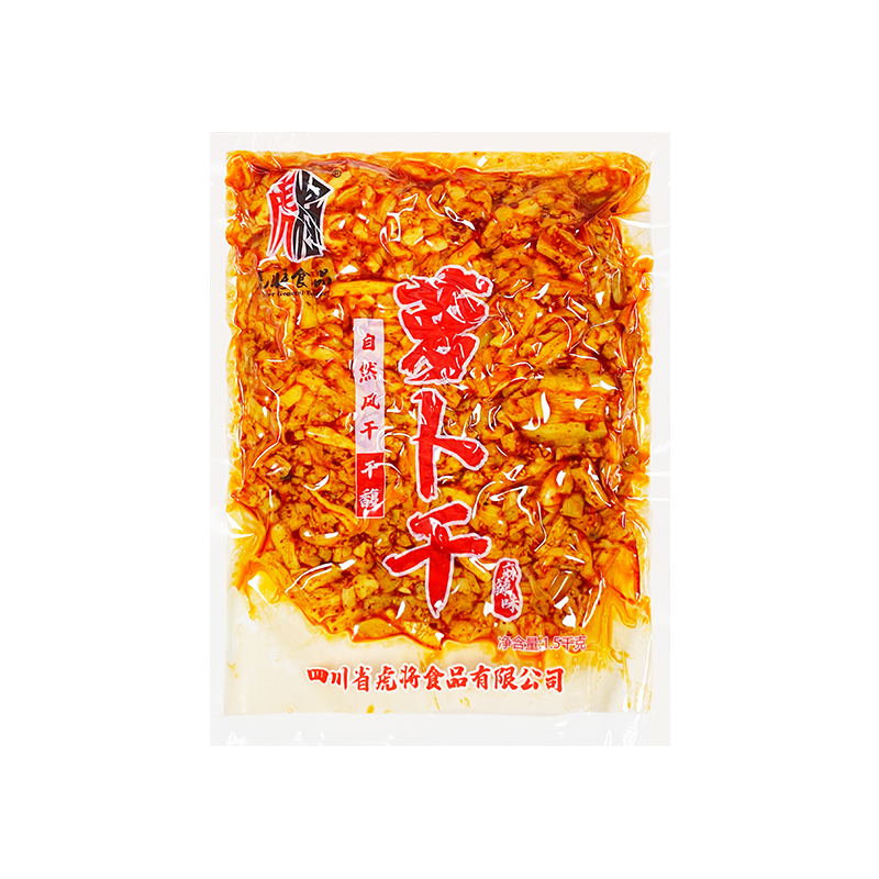 四川麻辣萝卜干3斤/袋包邮下饭菜爽脆麻辣驿站干馥萝卜干 虎将