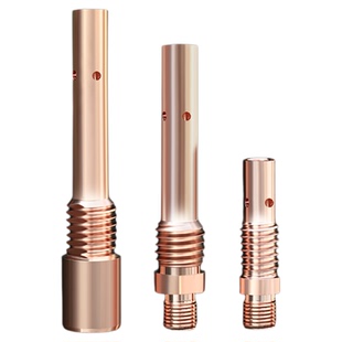 雄聚气保焊枪配件连杆松下200A350A二保焊连接杆紫铜咀500A导电嘴