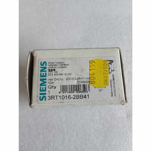 询价接触器3RT1016-2BB41   实物图这样，