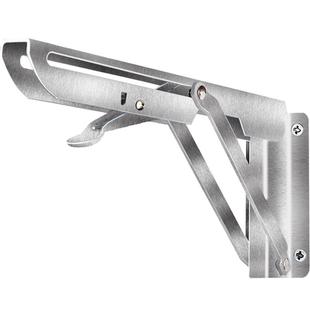 不锈钢三角支架免打孔折叠桌墙上活动托架层板支撑折叠支架置物架