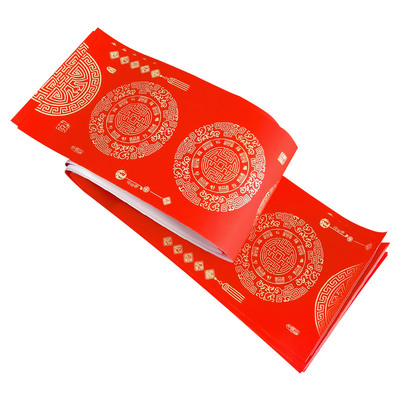 经典瓦当对联纸全年不褪色