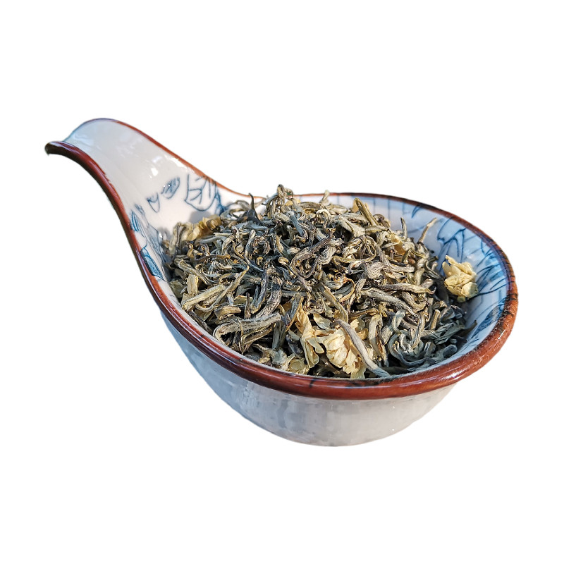四川茉莉花茶特级浓香型新茶银毫雅安高香茉莉绿茶蒙顶山茉莉毛尖
