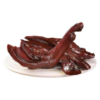 鱼山鱼海香辣鸭掌湖南卤味